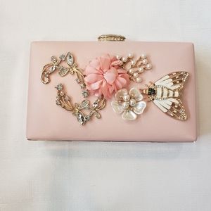 Pink clutch